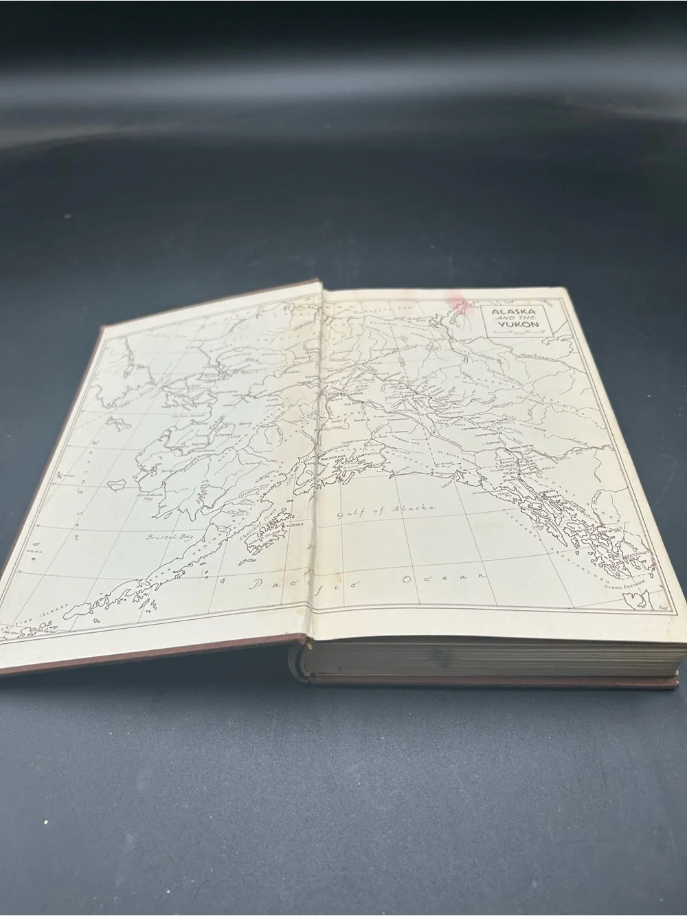 Brown Hardcover Book 